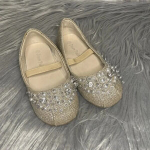 Dream Pairs Girls Ballerina Flats Jewelry Party Dress Wedding Shoes Toddlers 10